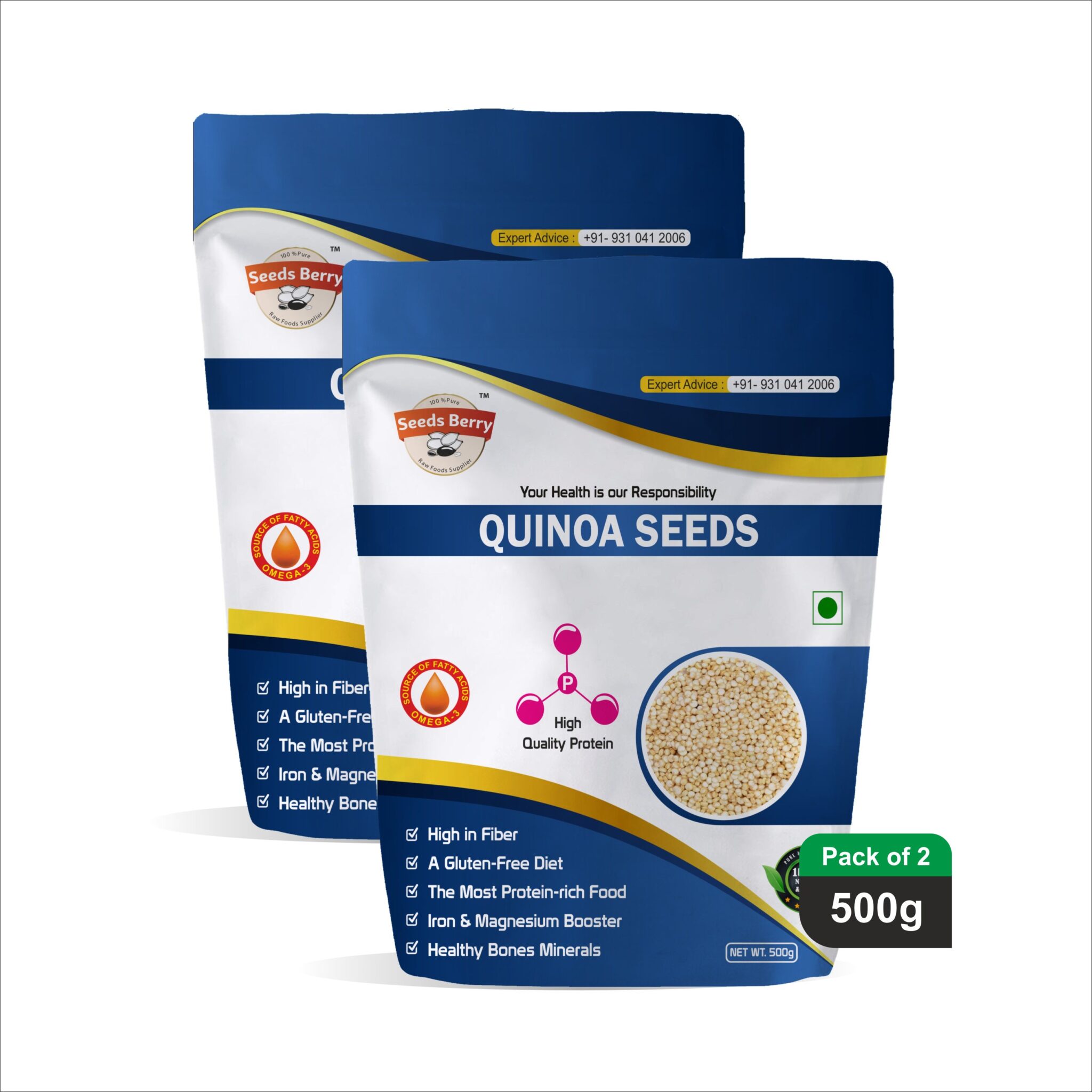 White Quinoa Seeds for Weight Loss